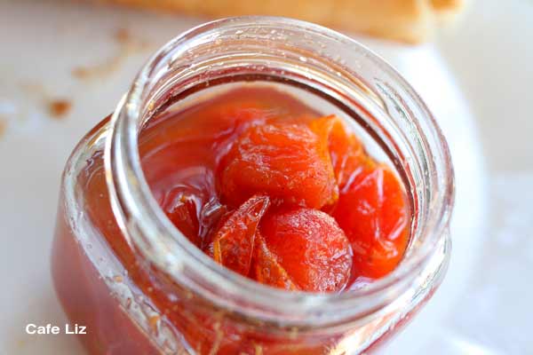 Confiture de tomates cerises
