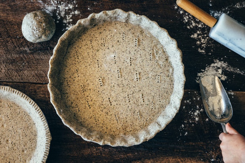 Pâte brisée au sarrasin