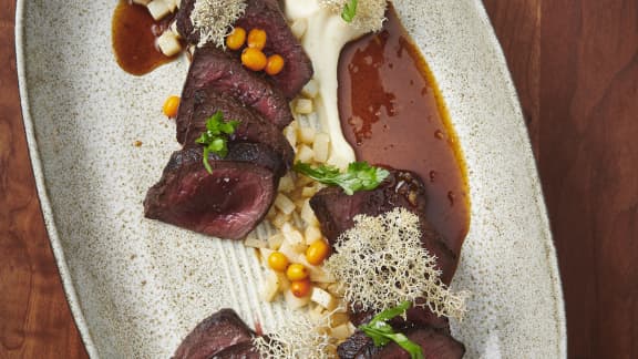 Sauce au myrique baumier