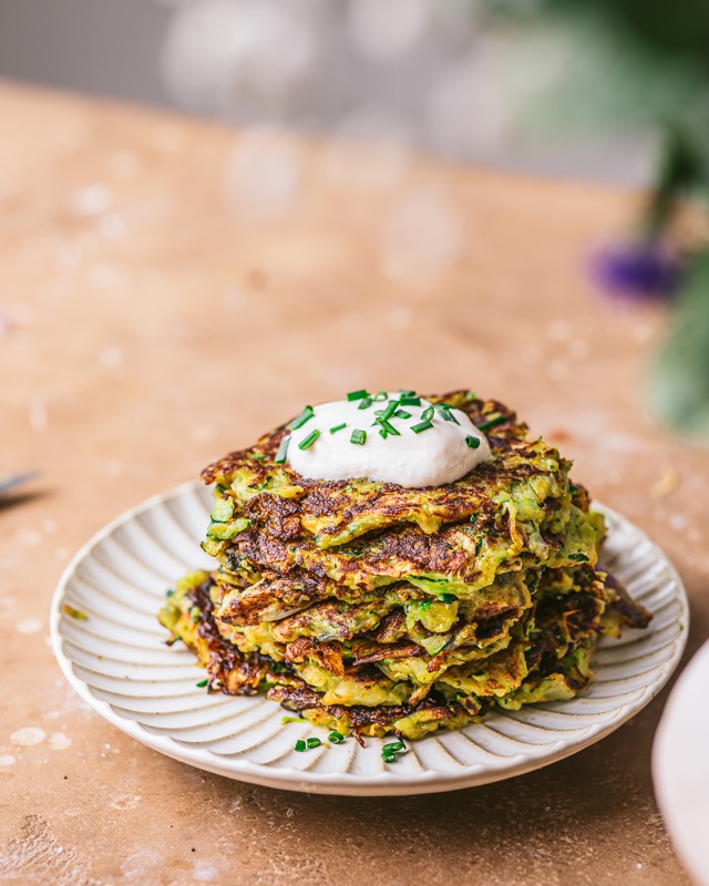 Galettes de courgettes