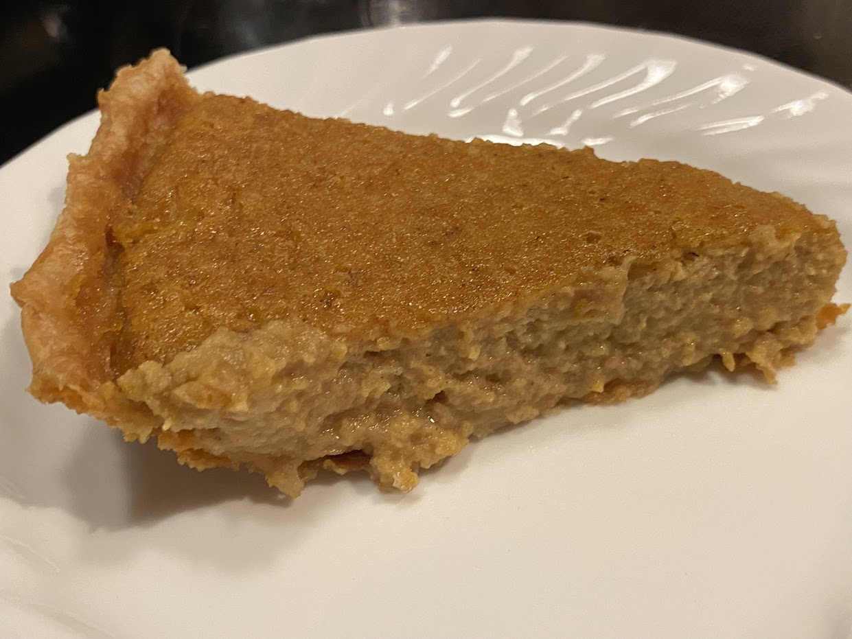 Tarte à la citrouille écoeurante