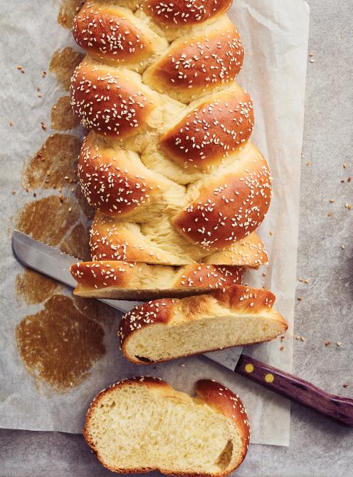 Pain brioche Challah