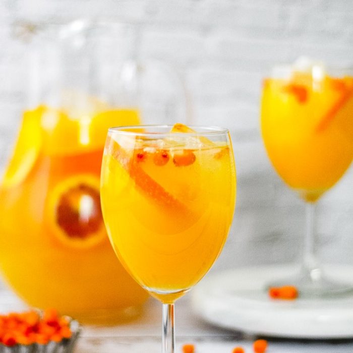 Sangria à l'argousier