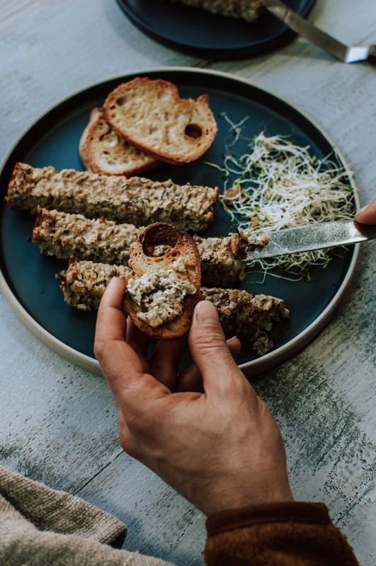 Végépâté aux légumes racines et sapin baumier