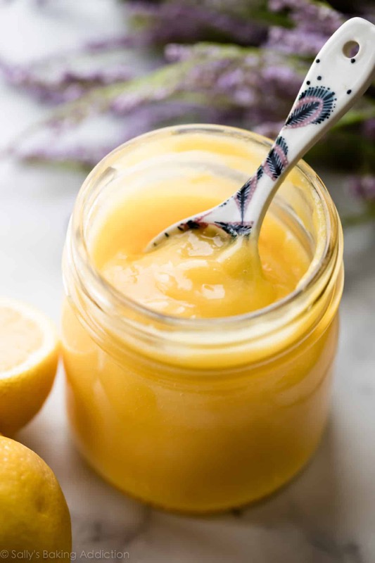 Cème de citron (Lemon curd)