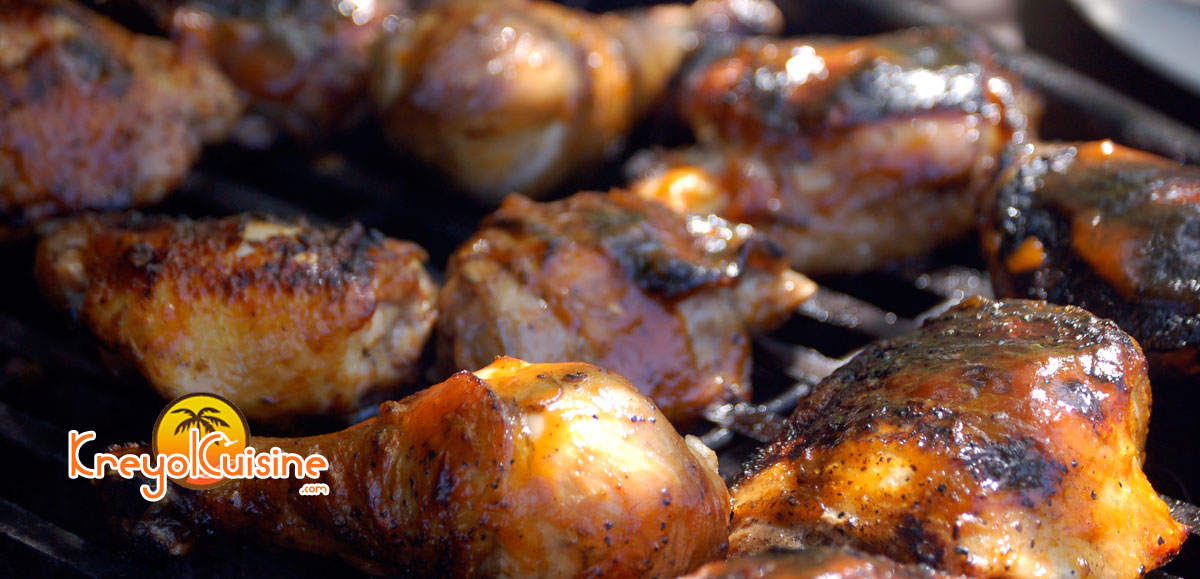 Le poulet à l'haitienne