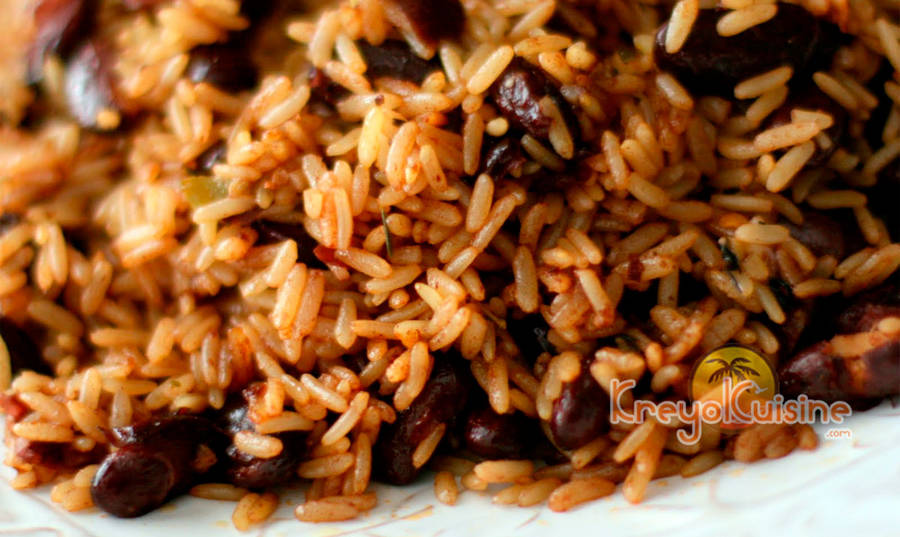 Riz aux haricots rouges