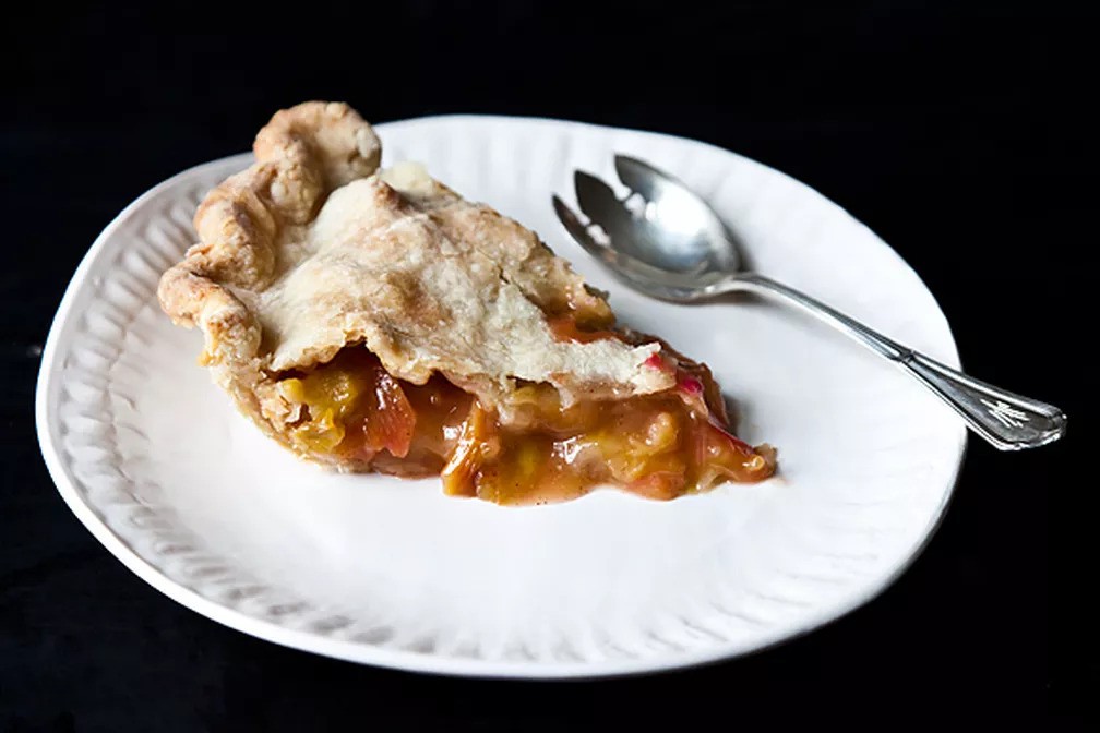 La tarte à la rhubarbe d'Anne Dimock