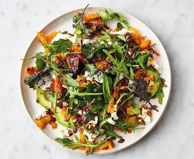 Salade de courge à la harissa