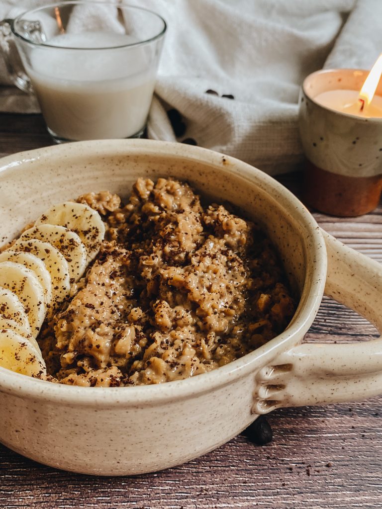 Gruau au café latte