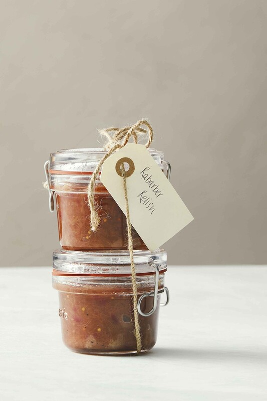 Relish à la rhubarbe