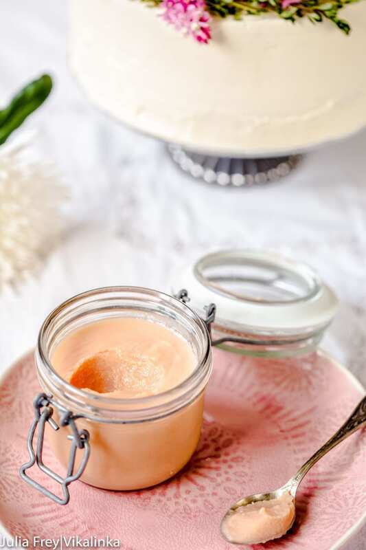 Curd à la rhubarbe