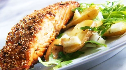 Saumon en croûte d’épices