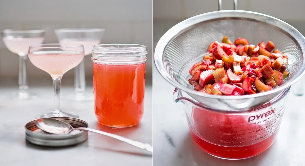 Shrub à la rhubarbe - SF