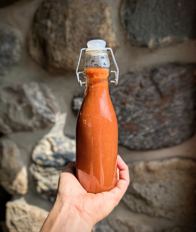 Ketchup à la rhubarbe #3