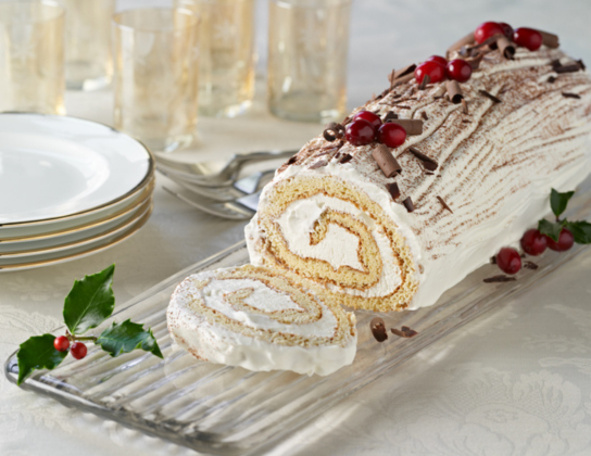 Bûche à l’érable