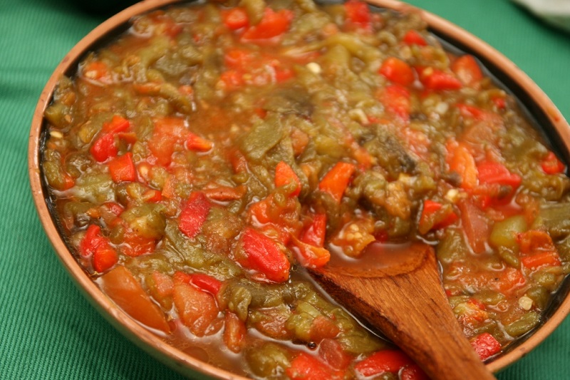 Salade de légumes chaude