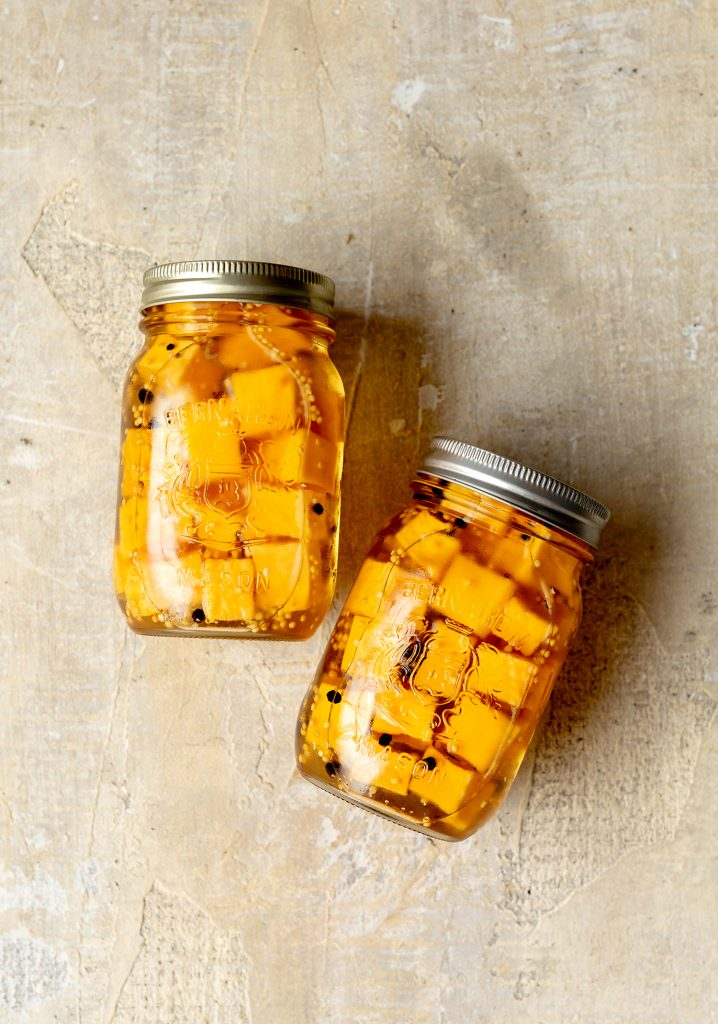 Citrouille marinée