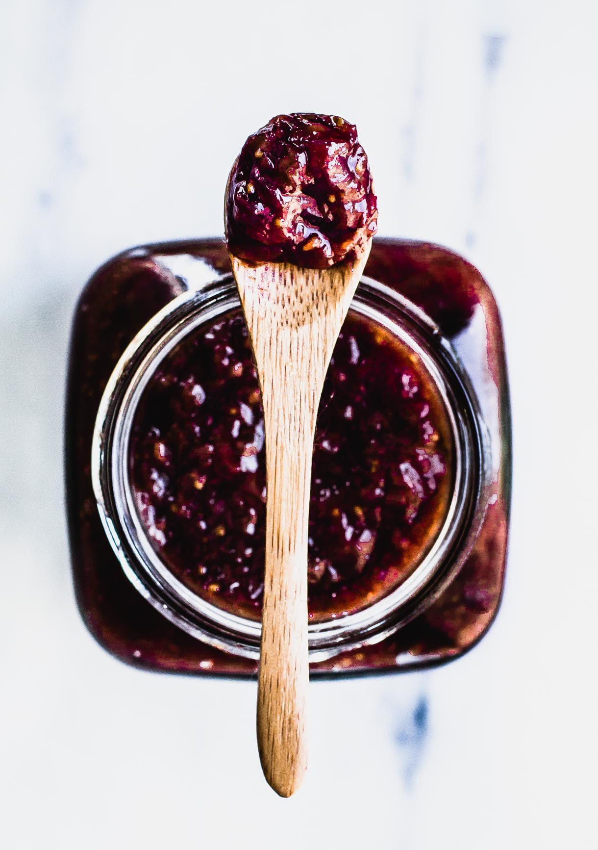 Confiture de rhubarbe et de figues sucrée au miel (sans pectine)