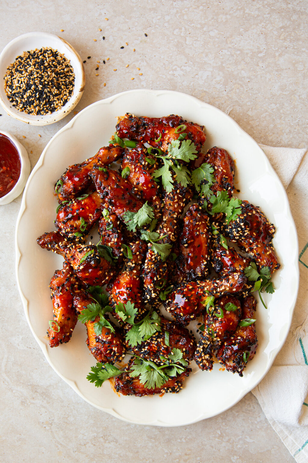 Ailes de poulet BBQ à la coréenne