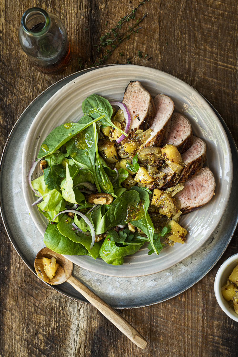 Filets de porc aux pommes et à l’érable