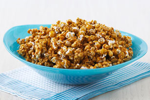 Maïs soufflé au caramel facile à préparer