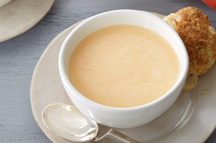 Potage au panais grillé