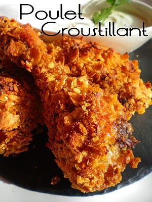 Poulet croustillant au Corn Flakes