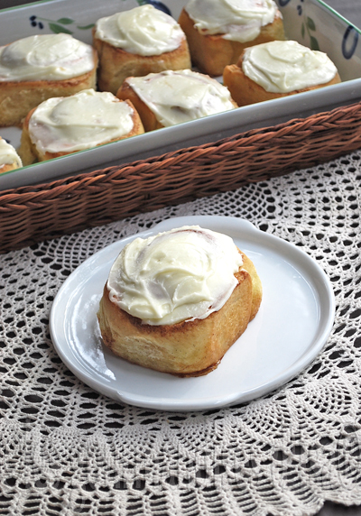 Brioches à la cannelle de Gabrielle