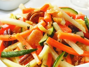 Légumes caramélisés à l'érable