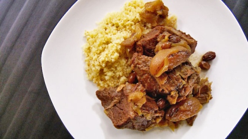 Braisé de boeuf aux pommes