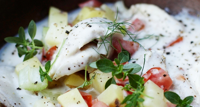 Soupe de petits poissons des chenaux - Recette amérindienne