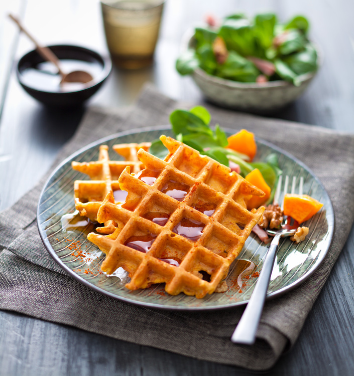 Gaufre à la citrouille