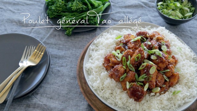 Poulet général tao allégé