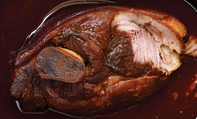 Effiloché de porc barbecue