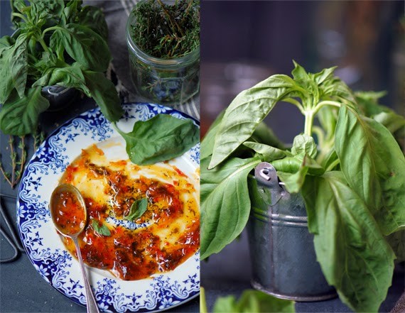 Confiture d'argousier au thym et au basilic