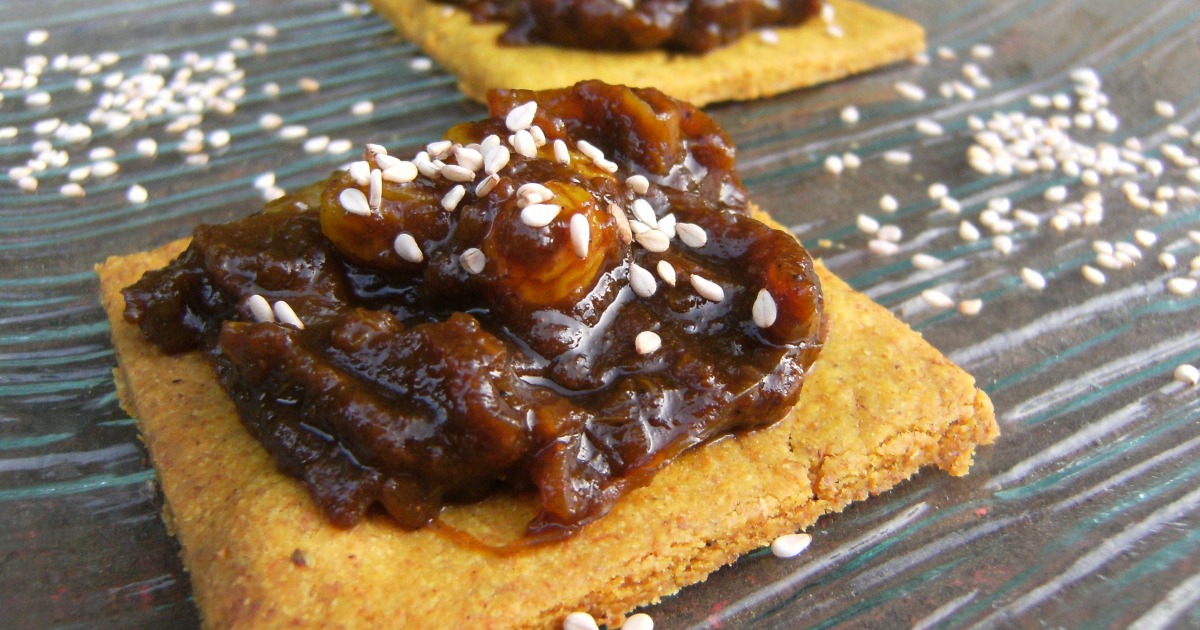 Chutney à la rhubarbe - Serbi