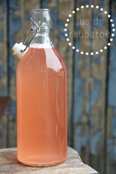 Jus à la rhubarbe de Robin Leblanc