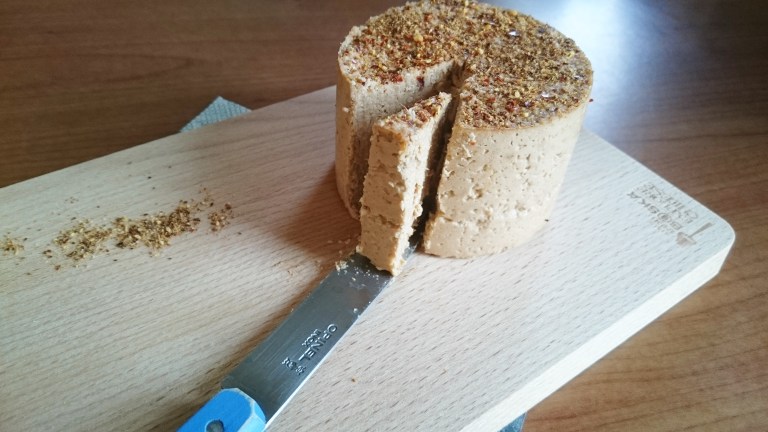 Fauxmage boursin aux graines de tournesol