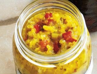 Relish à la courgette