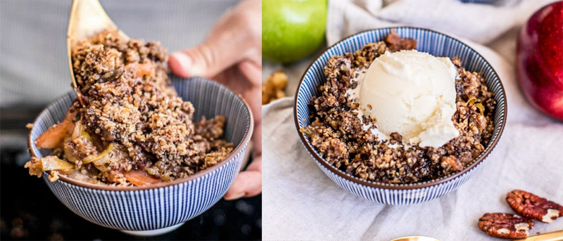 Recette croustillante aux pommes à la mijoteuse - Facile