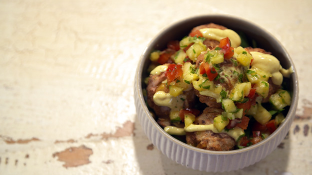 Croquettes au quinoa