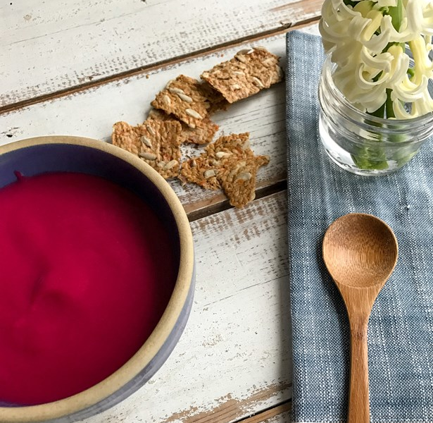 Potage betteraves pomme & fenouil