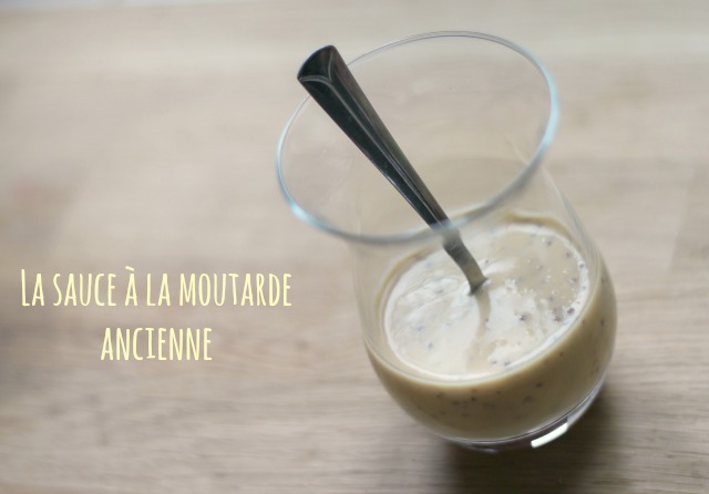 La sauce à la moutarde ancienne