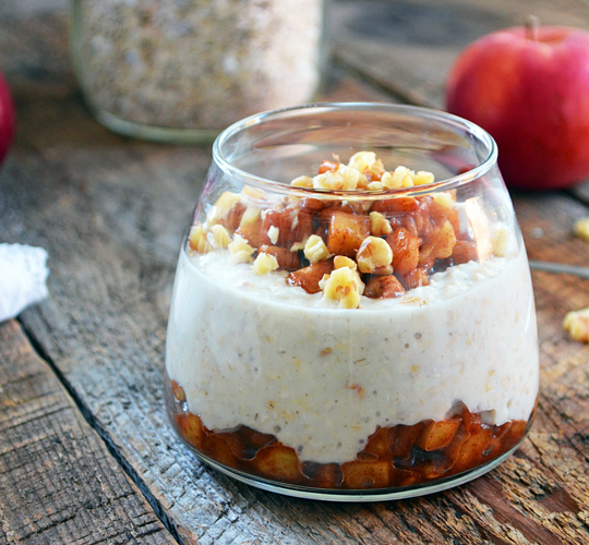 Gruau aux Pommes Caramélisées à l’Érable et Noix de Grenoble