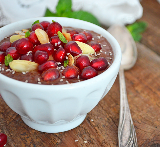 Pouding de Chia au Chocolat