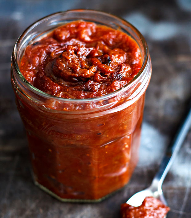 Sauce barbecue à la rhubarbe - CC