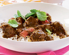 Khoresh à la rhubarbe