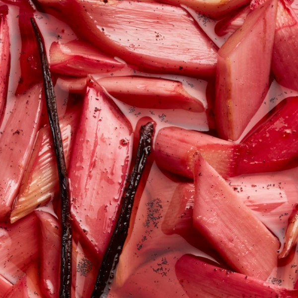 Rhubarbe pochée - CTL