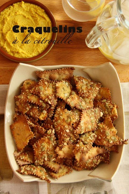 Craquelins à la citrouille